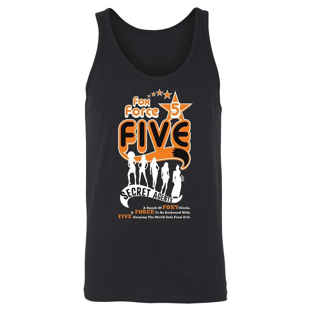 Unisex Jersey Tank - YCZQANQM - Black - 1
