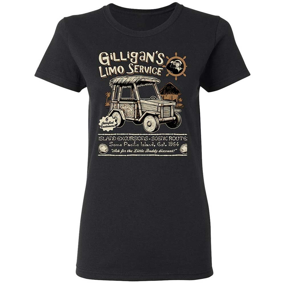 Women's T-Shirt - LY44XLND - Black - 1