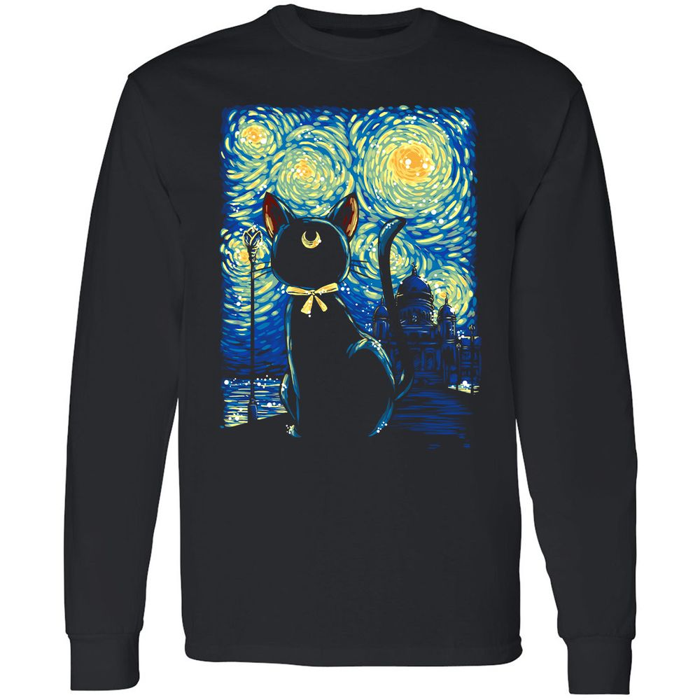 Long Sleeve T-Shirt - 9P16S4HE - Black - 1