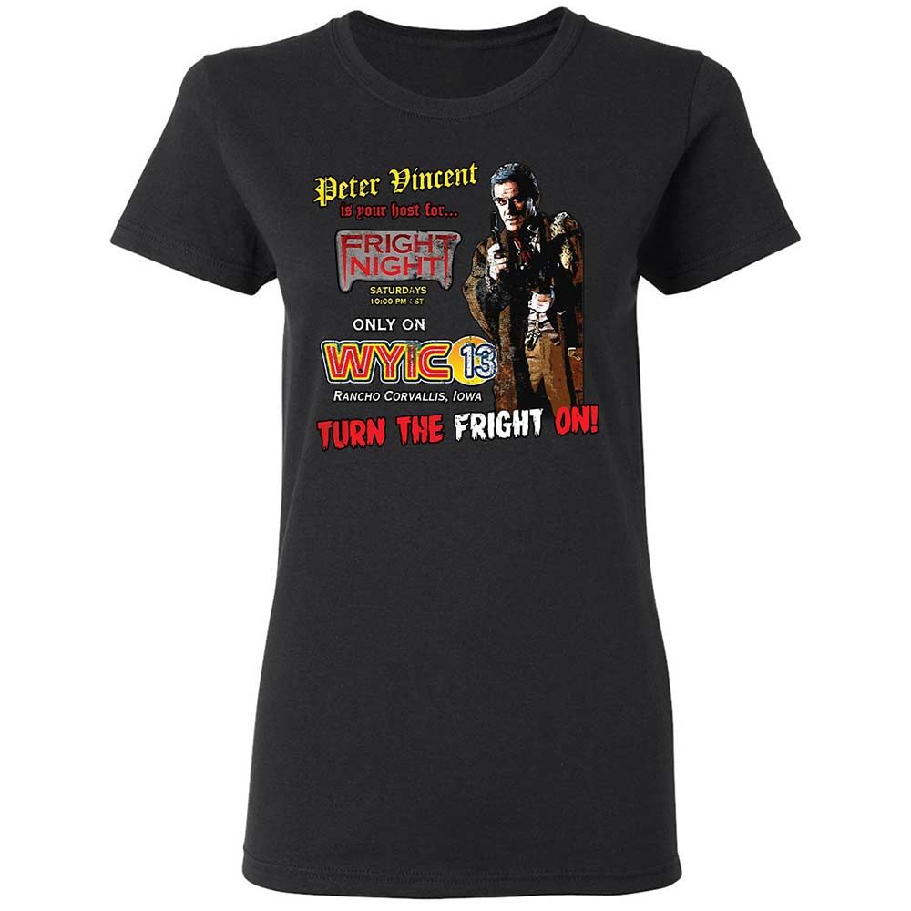 Peter Vincent Fright horror night cult - Black - 1