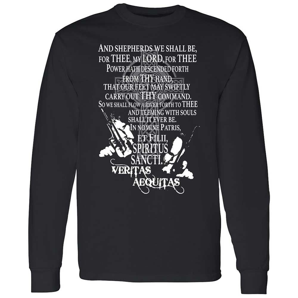 Long Sleeve T-Shirt - DWQAE7JU - Black - 1