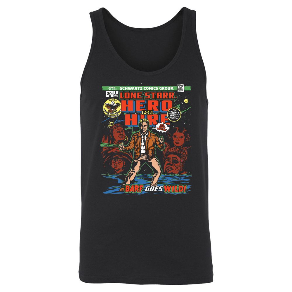 Unisex Jersey Tank - 1SVC3U9J - Black - 1