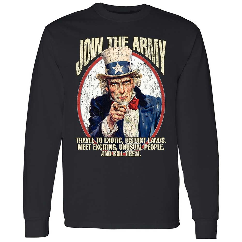 Join The Army - Black - 1