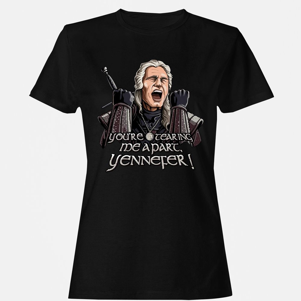 Women's T-Shirt - SXSKSPZY - Black - 1