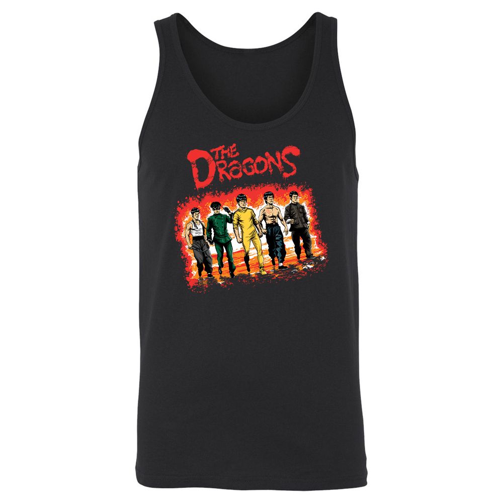Unisex Jersey Tank - DLS39Y68 - Black - 1