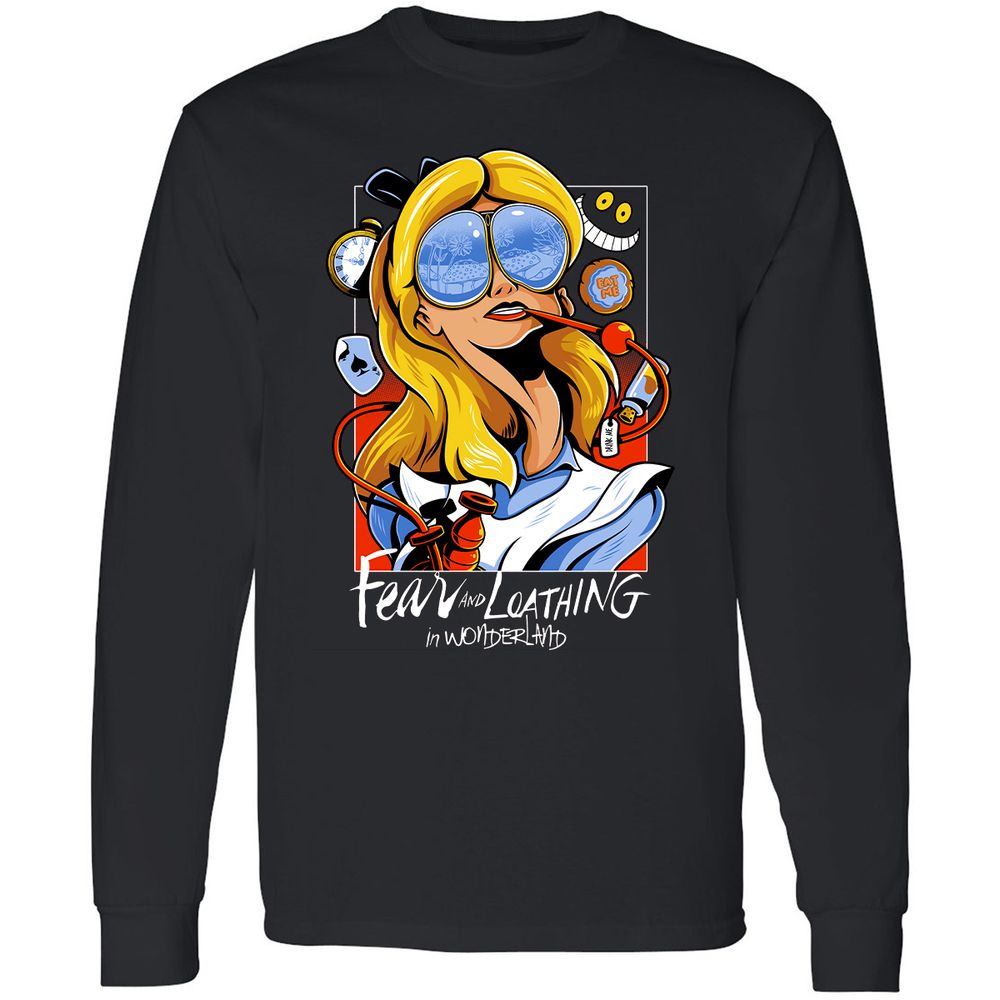 Long Sleeve T-Shirt - GC29Q91A - Black - 1