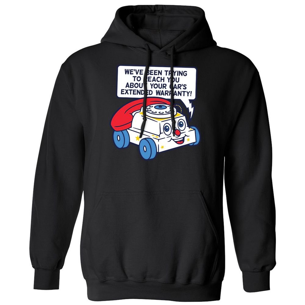 Classic Unisex Hoodie - FV2EQ7Y9 - Black - 1