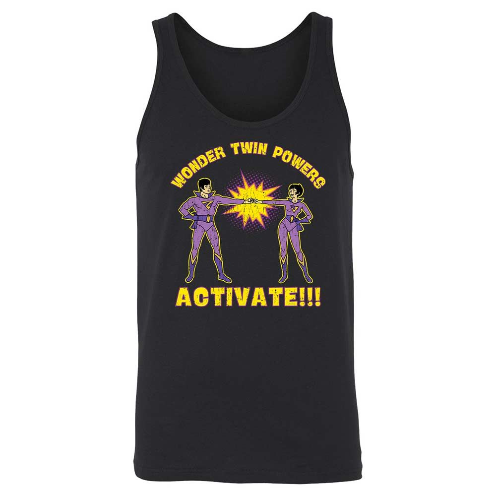 Unisex Jersey Tank - QCM35JYC - Black - 1