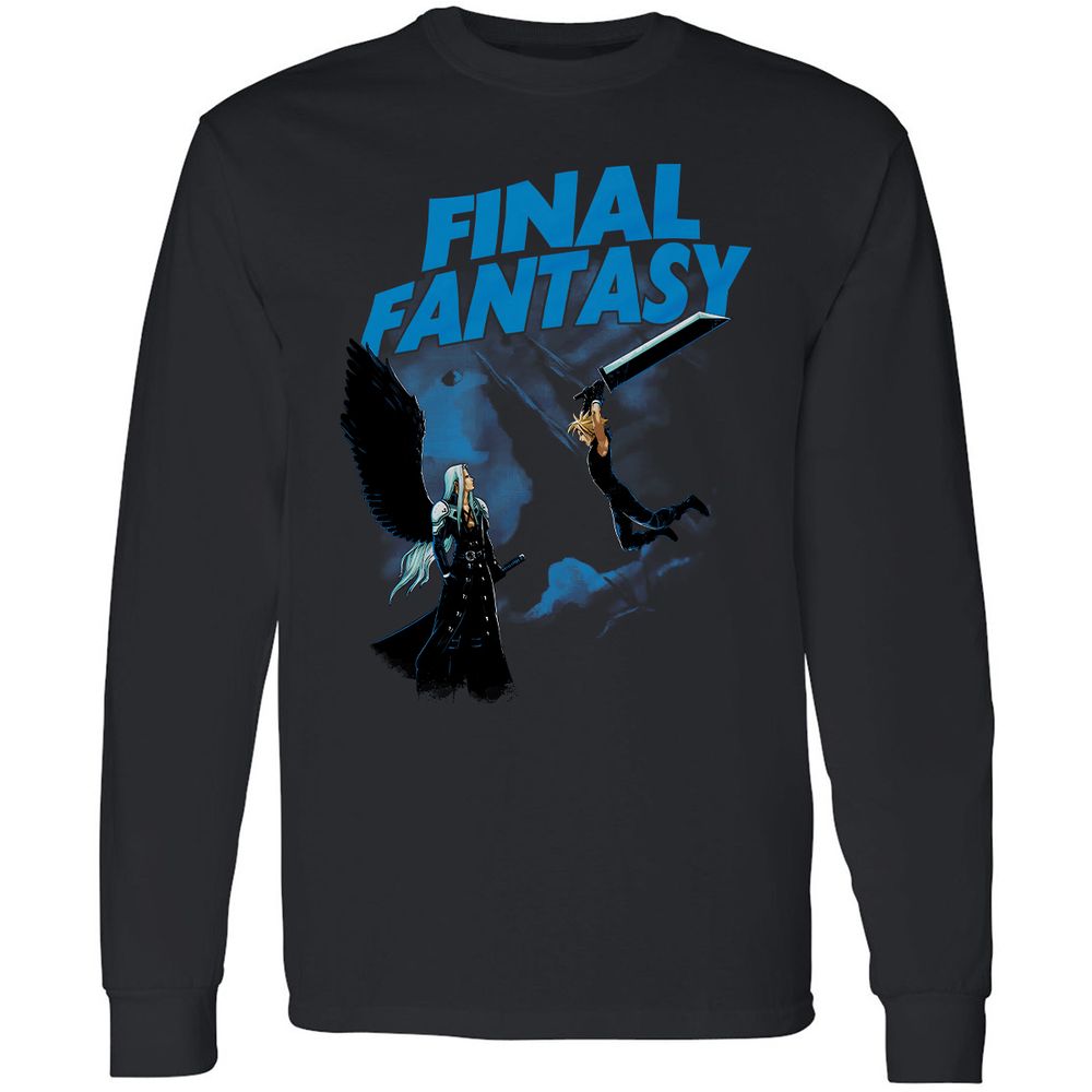 Long Sleeve T-Shirt - C78GQEBX - Black - 1