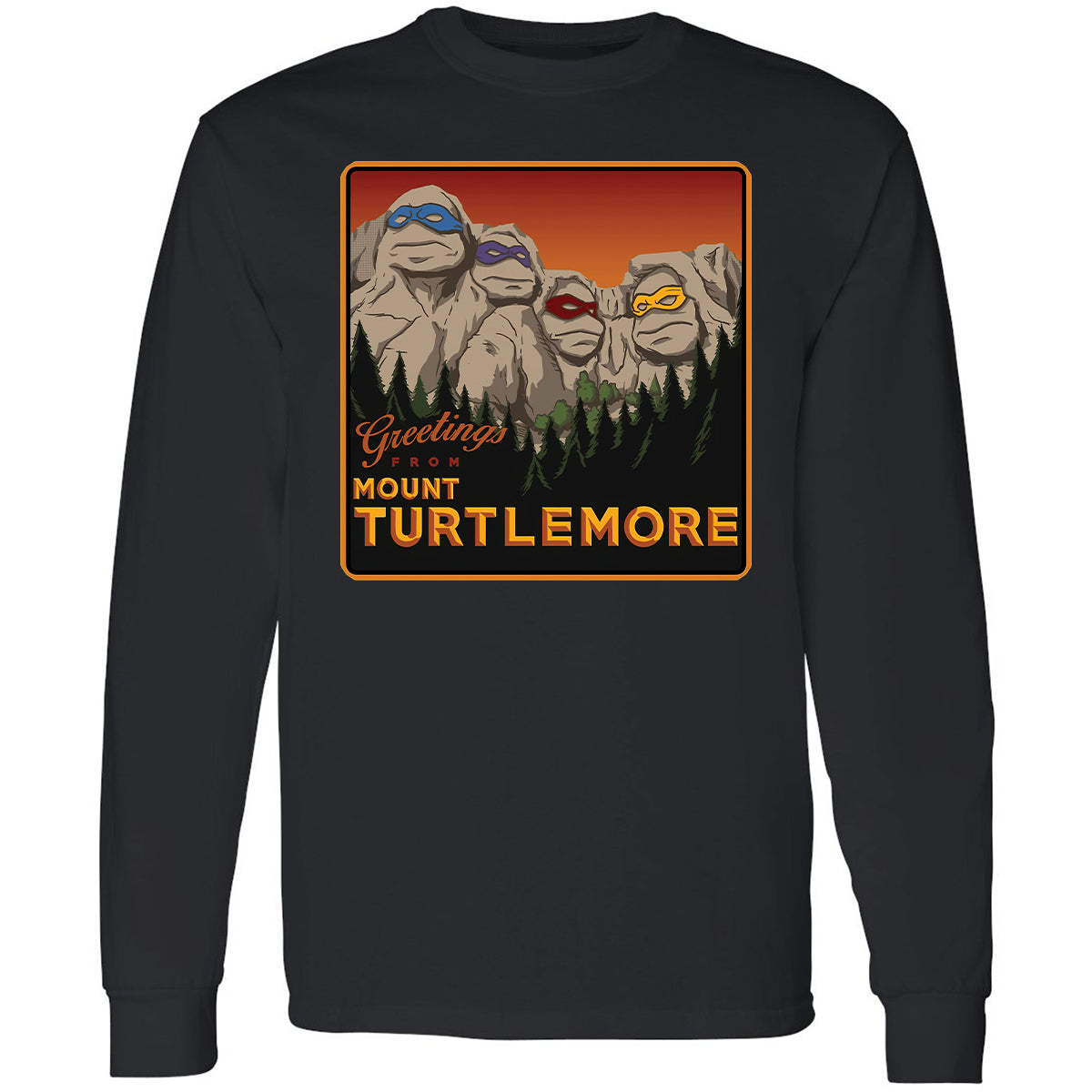 Long Sleeve T-Shirt - E1XU2MHK - Black - 1