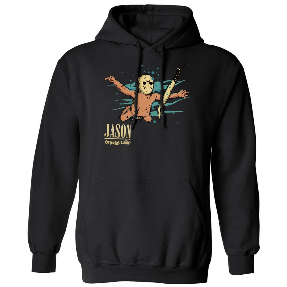 Classic Unisex Hoodie - 4H52CHC6 - Black - 1