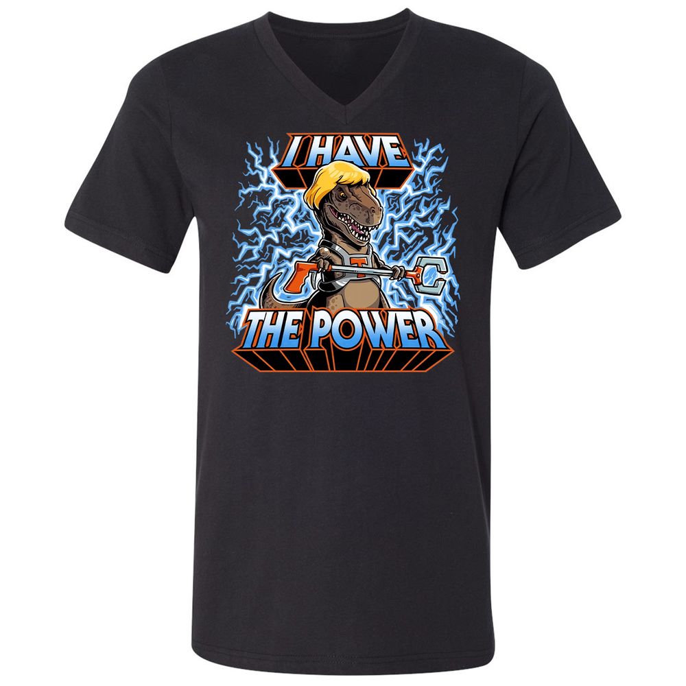 Unisex V-Neck T-Shirt - HC1NJ1Z1 - Black - 1