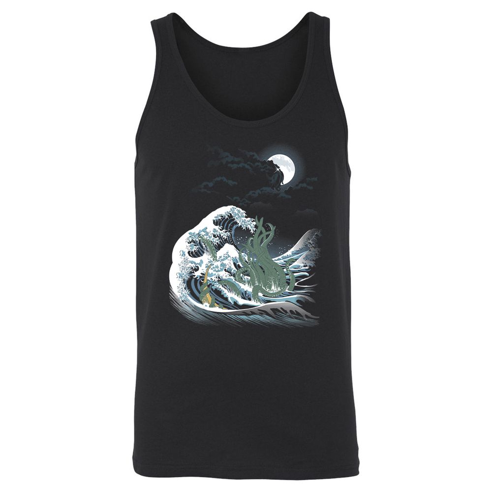 Unisex Jersey Tank - TXQU834Z - Black - 1
