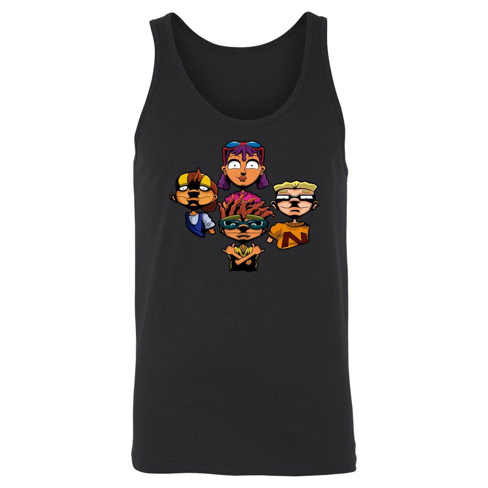 Unisex Jersey Tank - RZ32CSHS - Black - 1