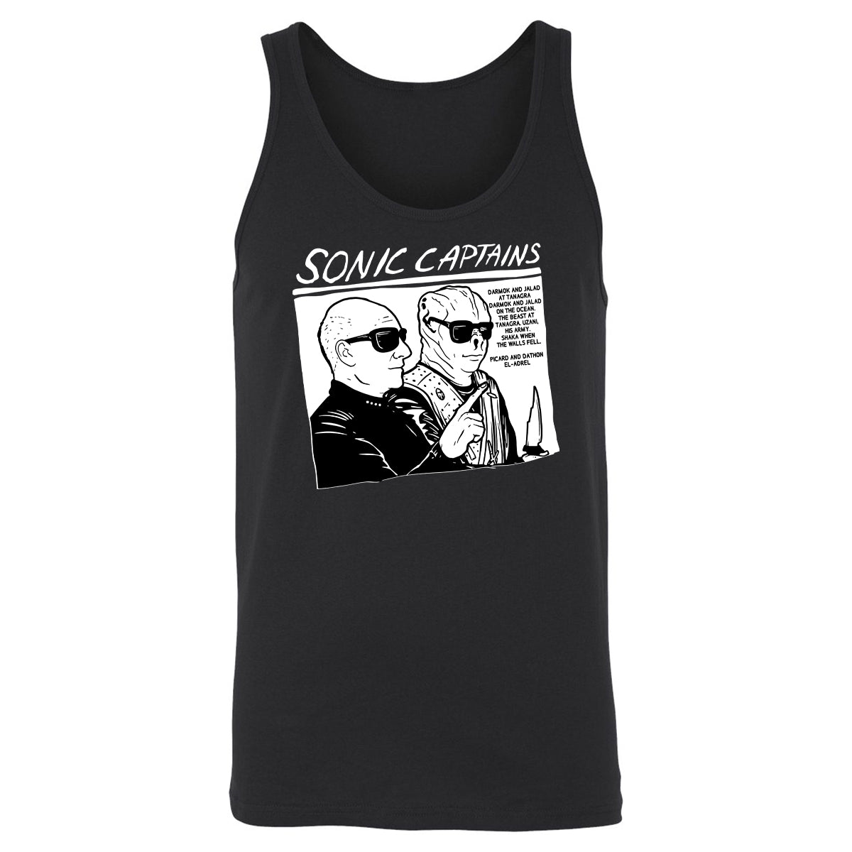 Unisex Jersey Tank - 9TBRBHZ6 - Black - 1