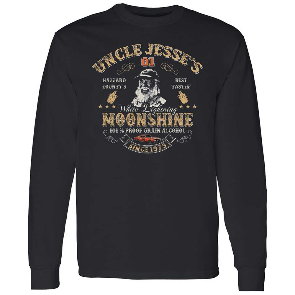 Long Sleeve T-Shirt - XDJEU14Z - Black - 1