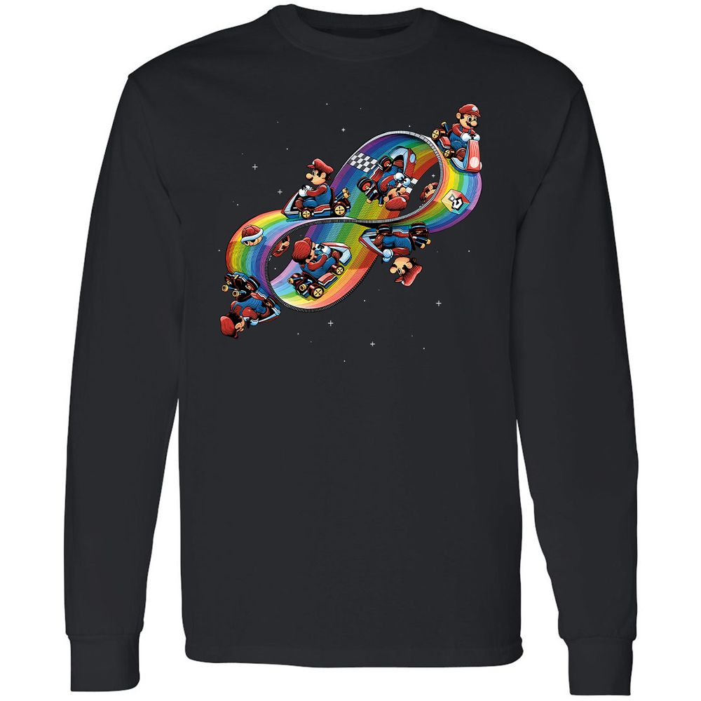Long Sleeve T-Shirt - 596VSRXH - Black - 1