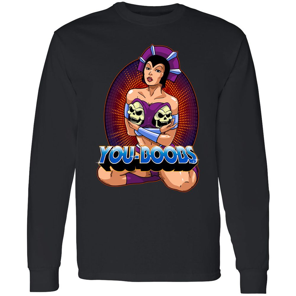 Long Sleeve T-Shirt - 574WN5JR - Black - 1