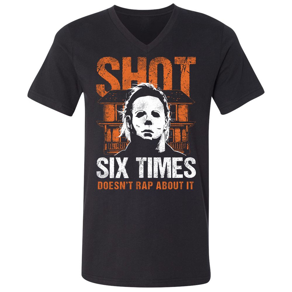 Unisex V-Neck T-Shirt - Y3UJ7AVT - Black - 1