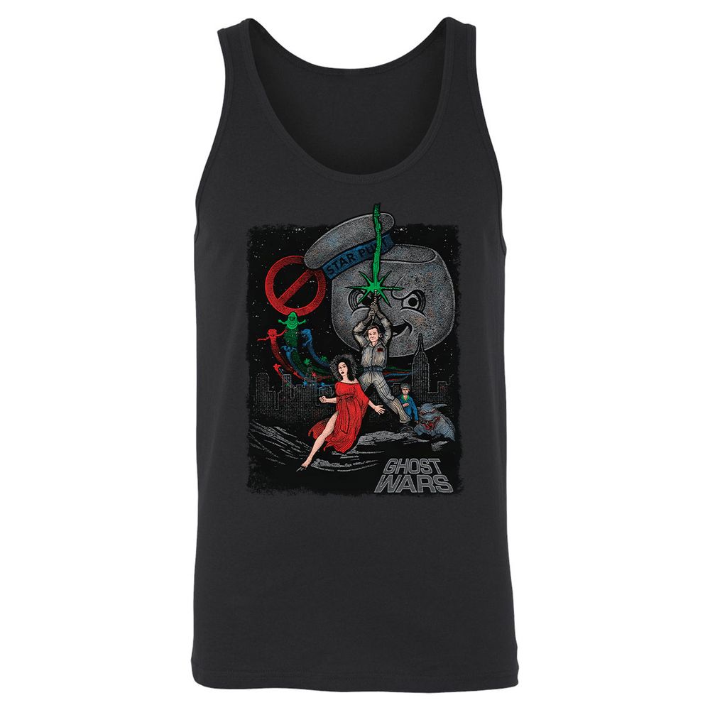Unisex Jersey Tank - CJHCBJKN - Black - 1