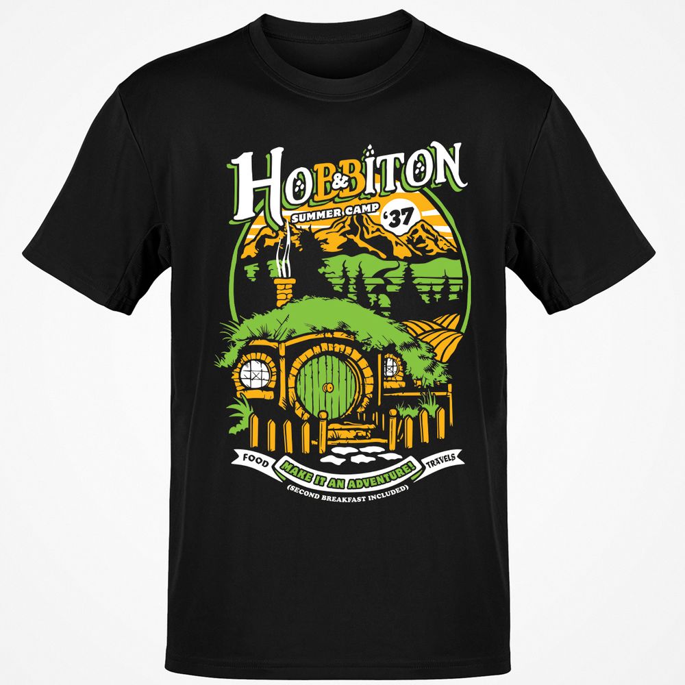 Classic Unisex T-Shirt - QHUW1MCZ - Black - 1