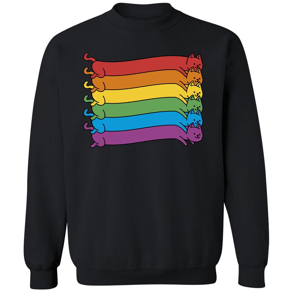 Classic Unisex Sweatshirt - 5HFAX96Q - Black - 1