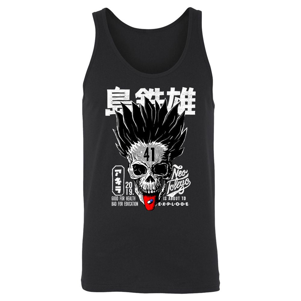 Unisex Jersey Tank - 69L4TF5X - Black - 1