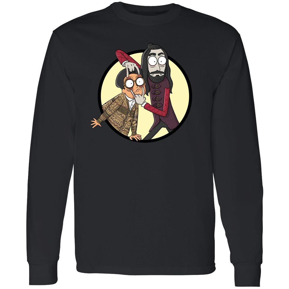 Long Sleeve T-Shirt - W6FMW62C - Black - 1