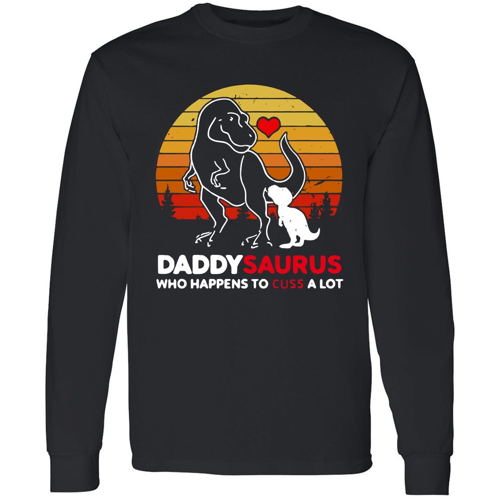 Long Sleeve T-Shirt - 9E4RKSBX - Black - 1