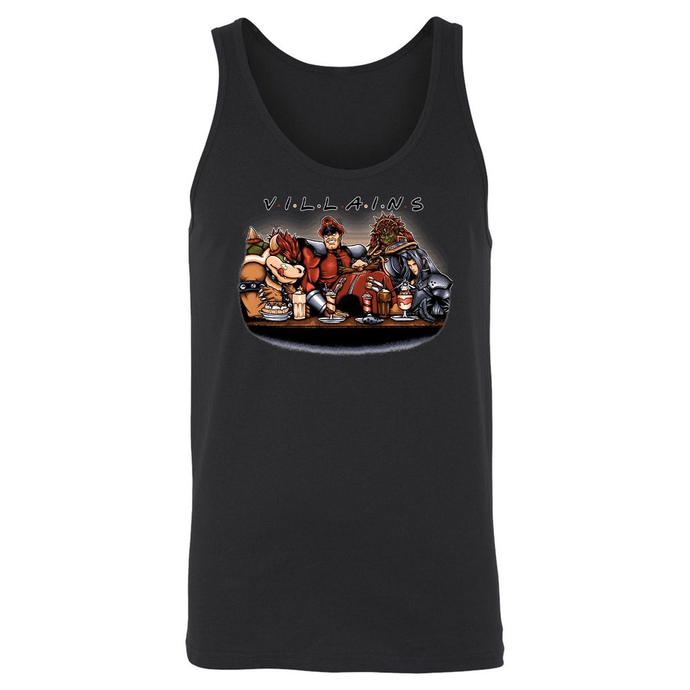 Unisex Jersey Tank - NT4SUPHH - Black - 1
