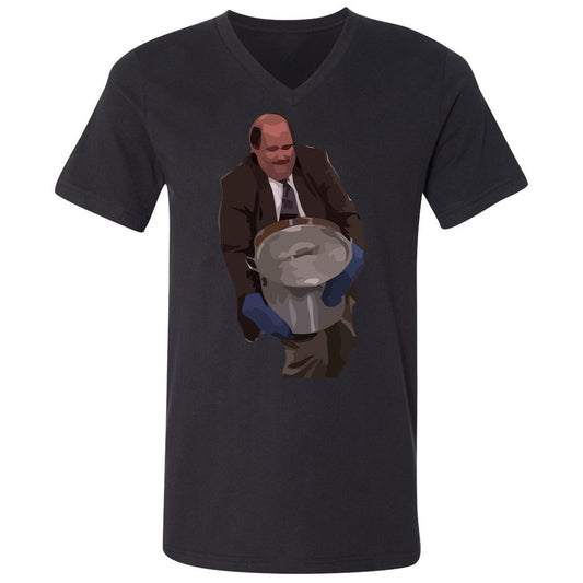 Unisex V-Neck T-Shirt - DMTYG66T - Black - 1