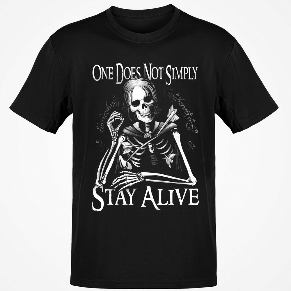 Classic Unisex T-Shirt - 3UQ8Z8PC - Black - 1