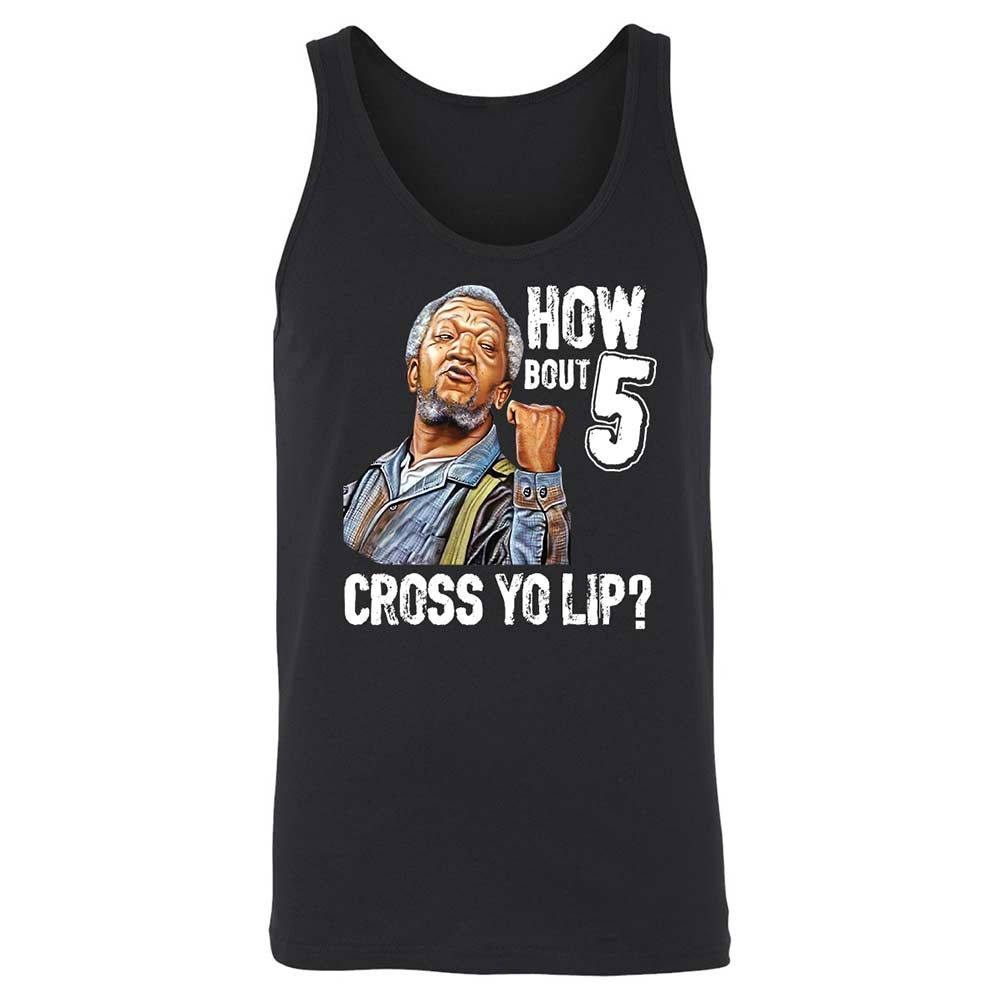 How bout 5 cross yo lip - Black - 1