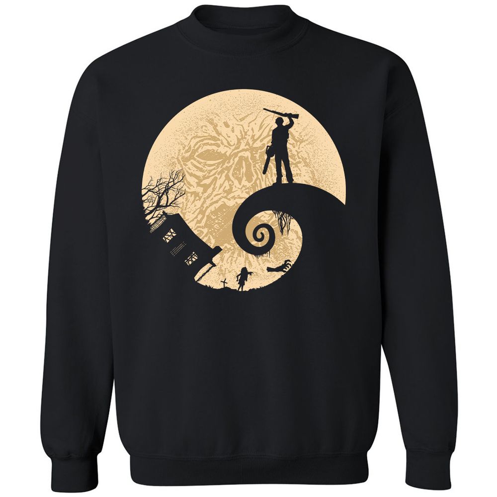 Classic Unisex Sweatshirt - Q5YR6AVU - Black - 1