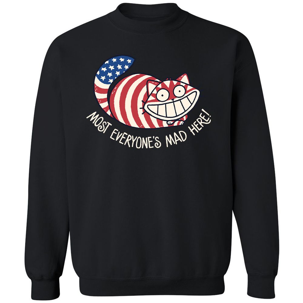 Classic Unisex Sweatshirt - UYGVPJBQ - Black - 1