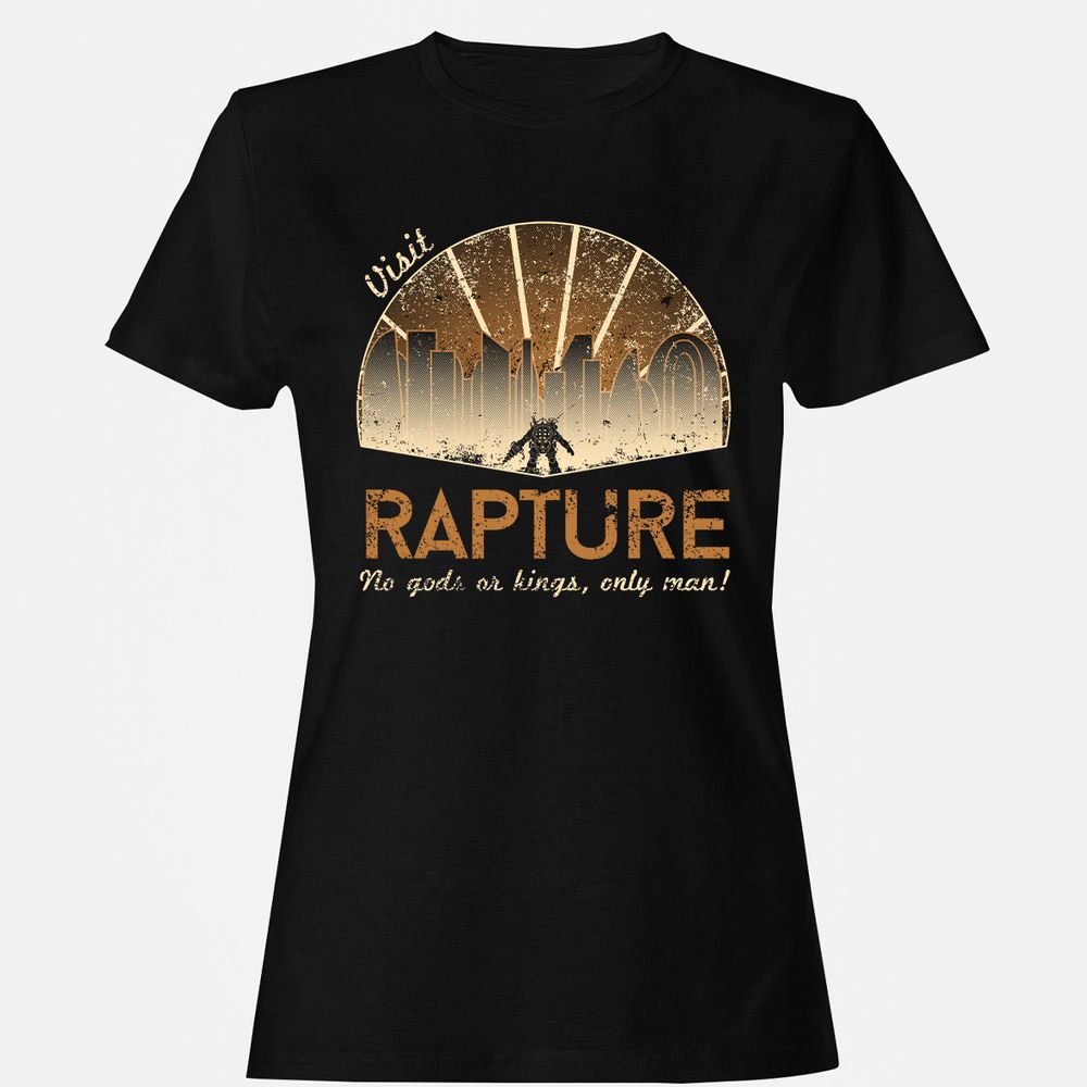 Women's T-Shirt - VJJFR4U6 - Black - 1