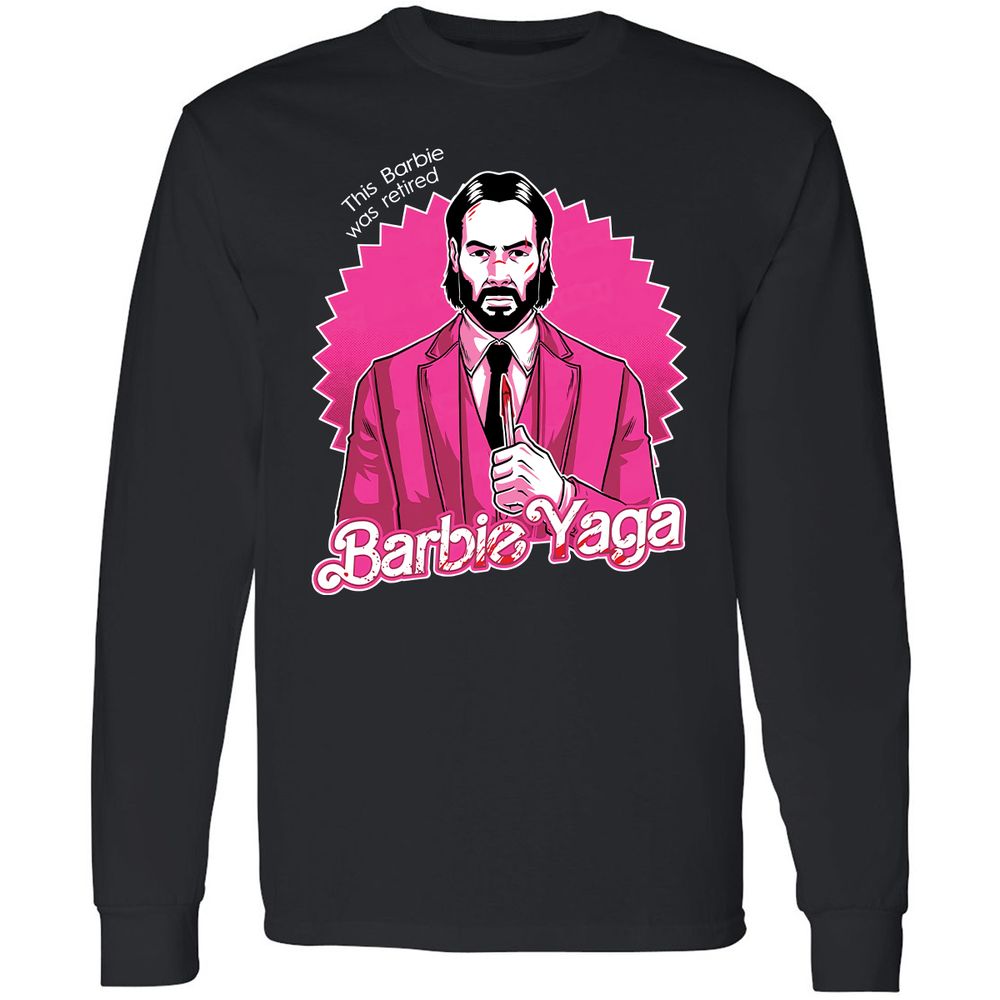 Long Sleeve T-Shirt - 7D5ESMQN - Black - 1