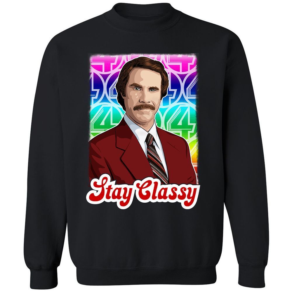 Classic Unisex Sweatshirt - 81ZPFNSV - Black - 1