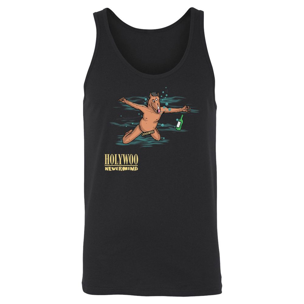 Unisex Jersey Tank - T5Y54WUD - Black - 1