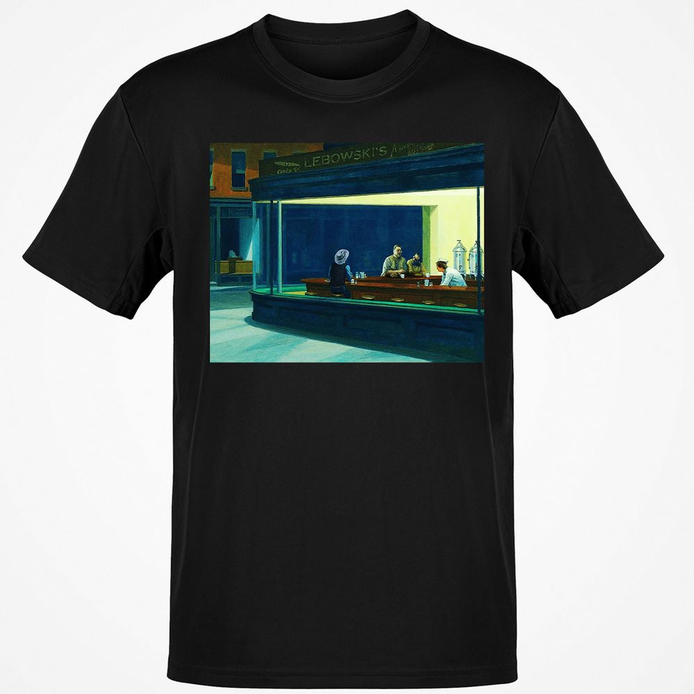 Classic Unisex T-Shirt - 4HBF8C86 - Black - 1