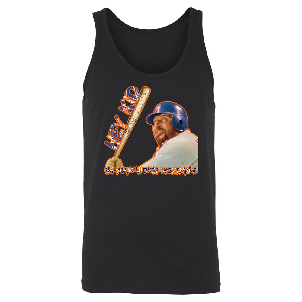 Unisex Jersey Tank - QZKMX6EG - Black - 1