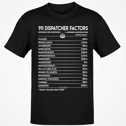 Classic Unisex T-Shirt - VQF7ZTCS - Black - 1