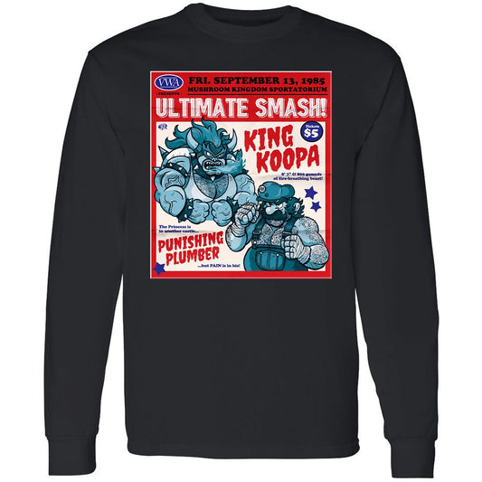 Long Sleeve T-Shirt - NQQ6E1VA - Black - 1