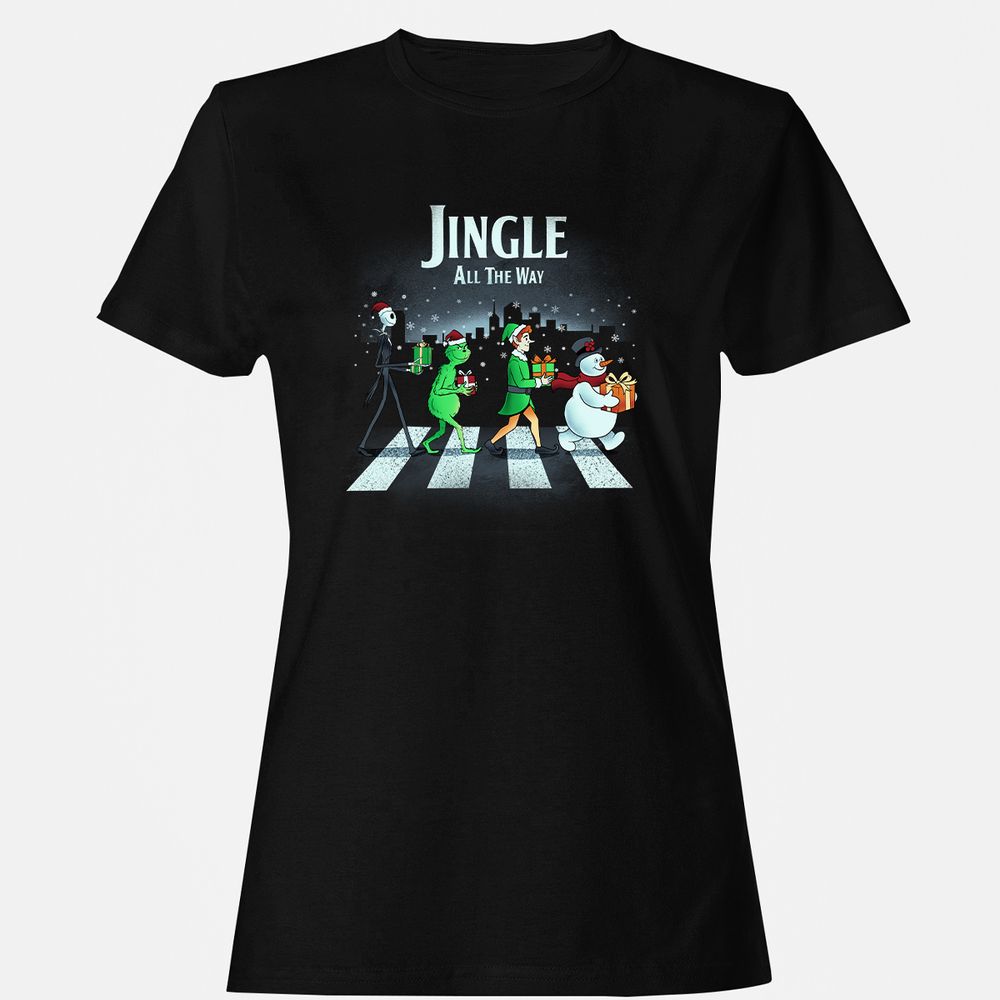 Women's T-Shirt - B5JLG9MT - Black - 1
