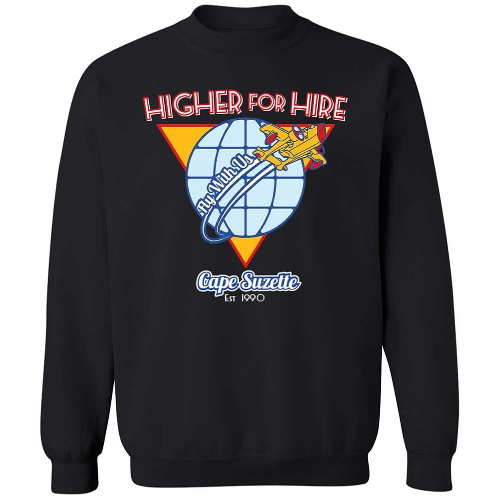 Higher For Hire - Black - 1