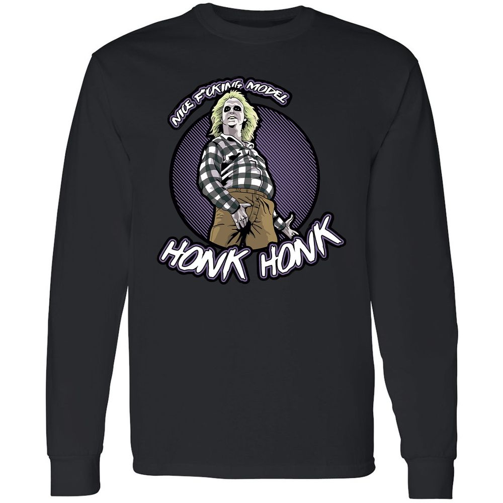 Long Sleeve T-Shirt - XXPWN493 - Black - 1