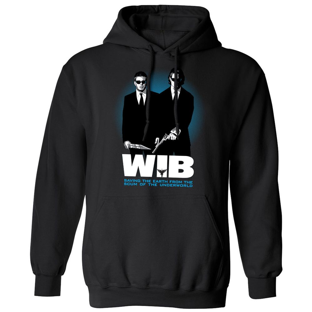 Classic Unisex Hoodie - UA8E8UVX - Black - 1