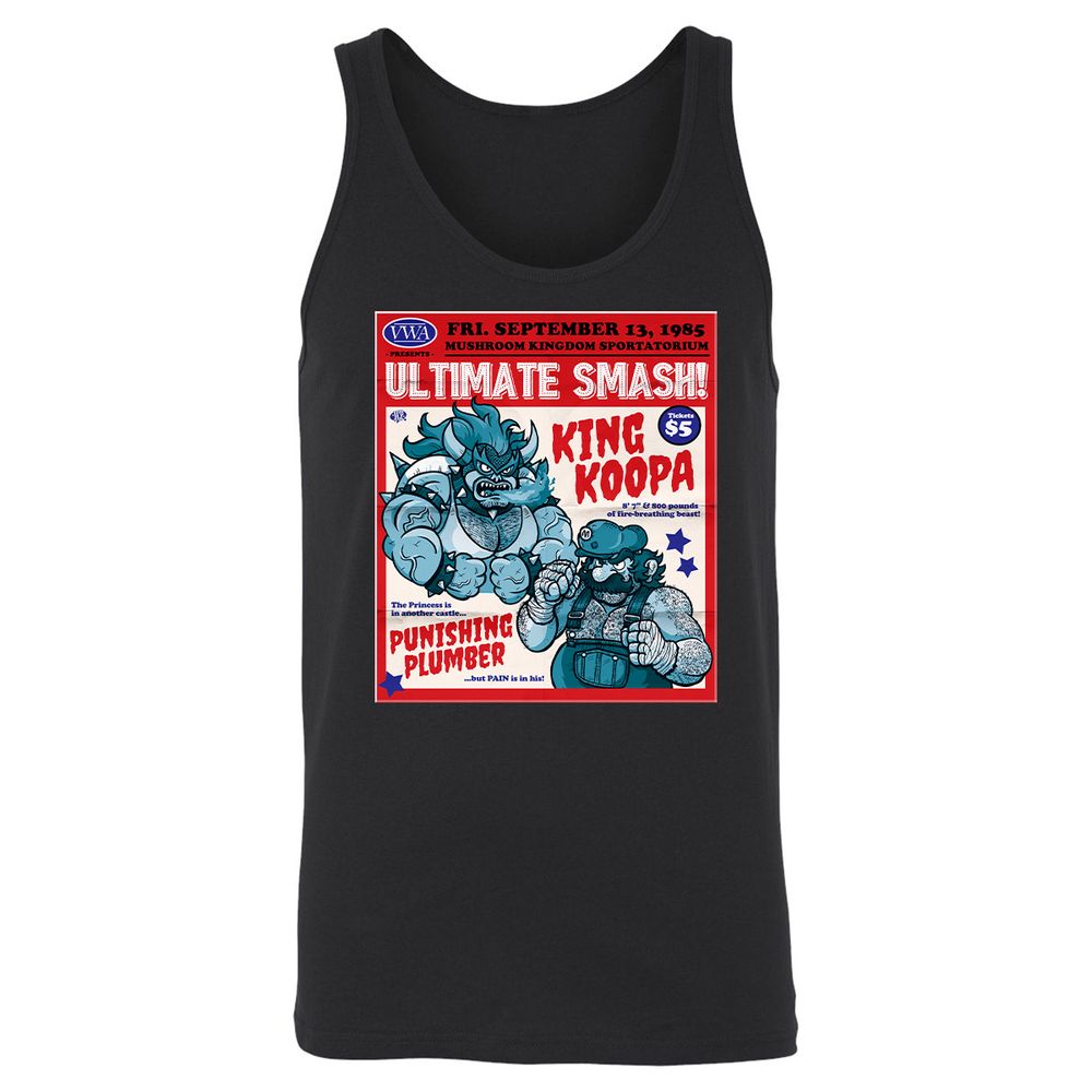 Unisex Jersey Tank - JTQV3BXQ - Black - 1