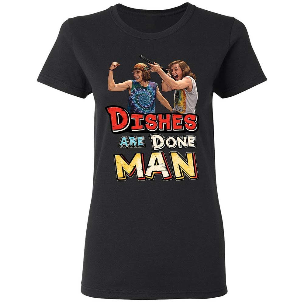 Women's T-Shirt - 6UH5BFQH - Black - 1
