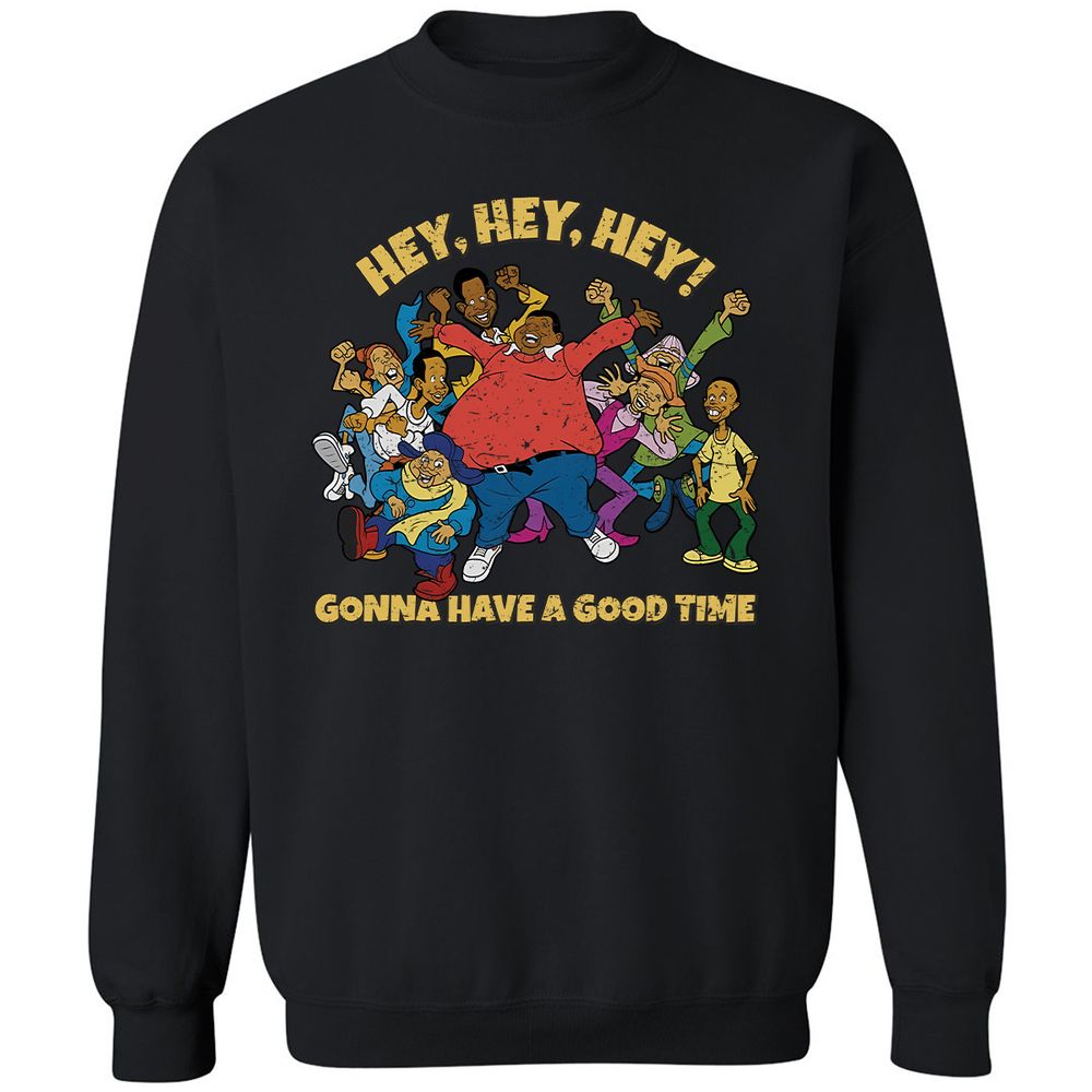 Classic Unisex Sweatshirt - C6EH9AE3 - Black - 1